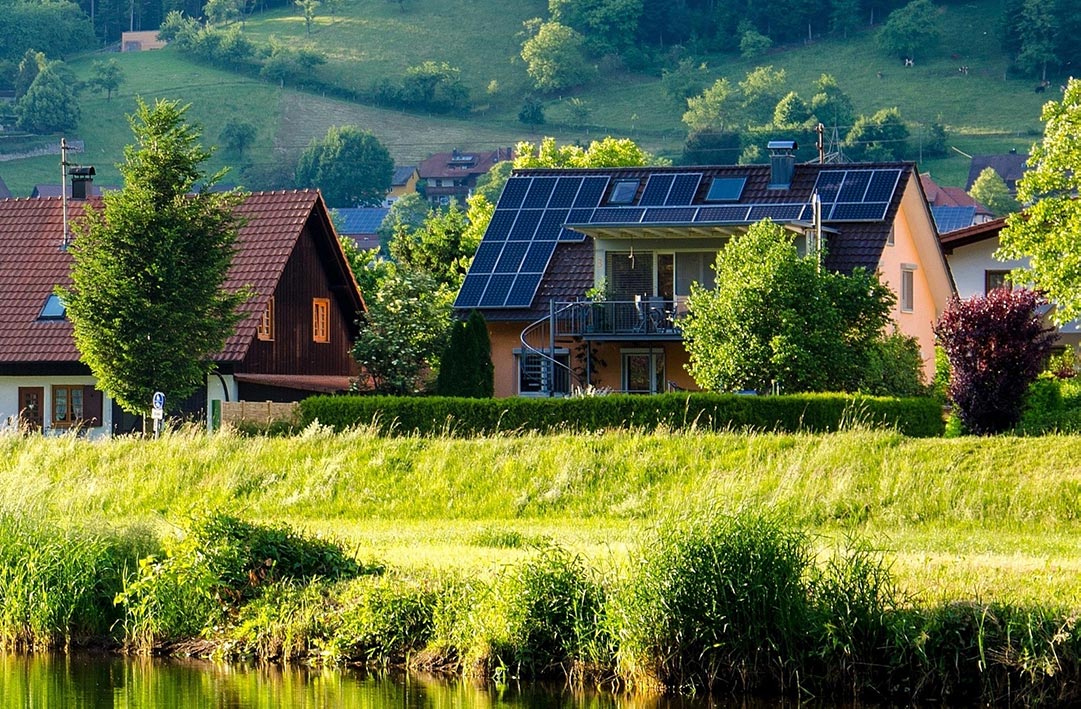 Napelem rendszer családi ház